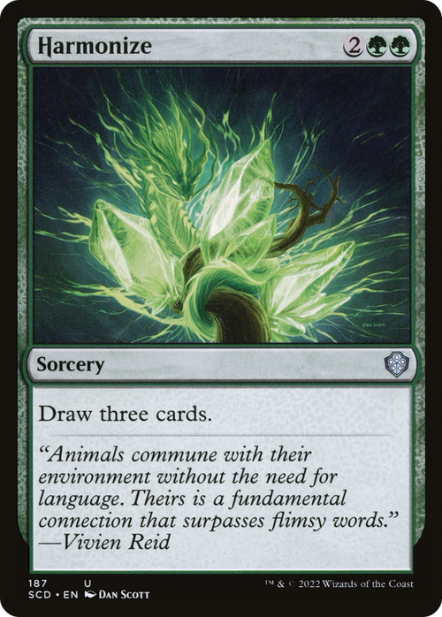 Harmonize (SCD-187) - Starter Commander Decks