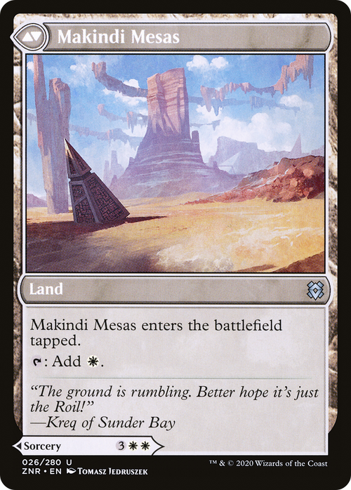 Makindi Stampede (ZNR-026) - Zendikar Rising Foil