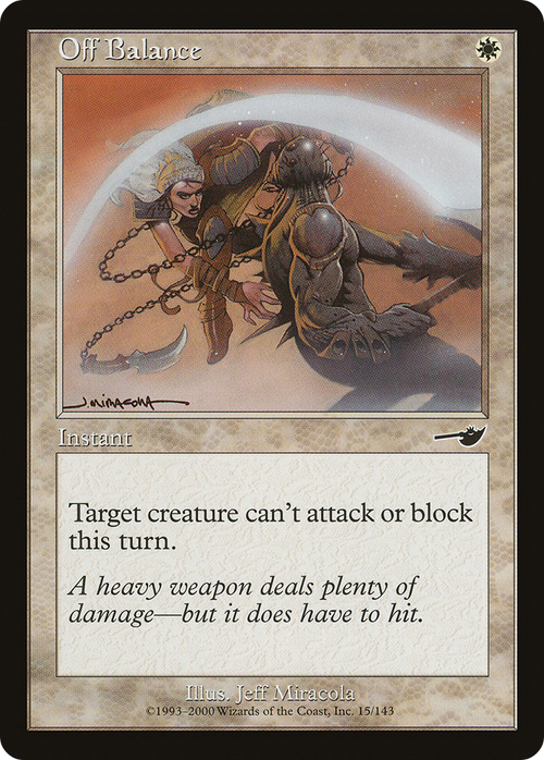 Off Balance (NMS-015) - Nemesis Foil