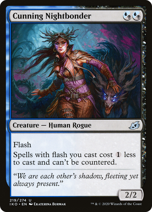Cunning Nightbonder (IKO-219) - Ikoria: Lair of Behemoths