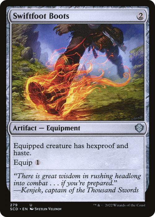 Swiftfoot Boots (SCD-279) - Starter Commander Decks