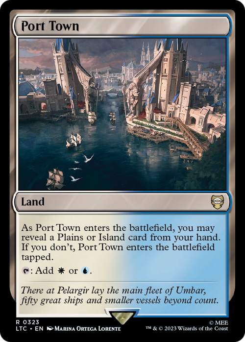 Port Town (LTC-323) - Tales of Middle-earth Commander
