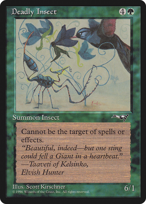 Deadly Insect (Bird) (ALL-065) - Alliances