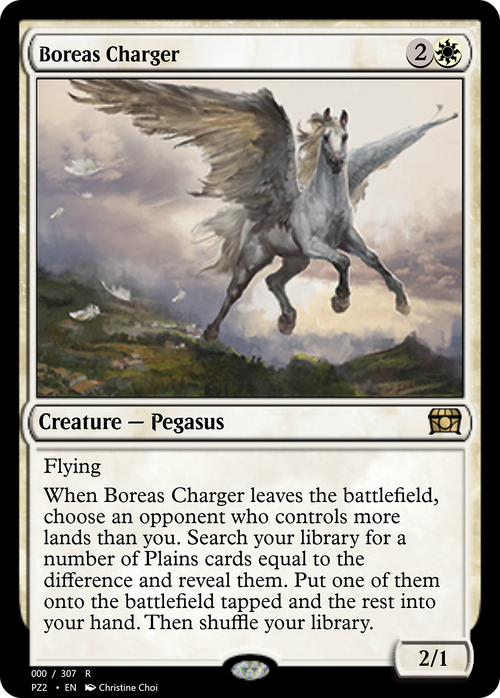Boreas Charger (PZ2-70717) - Treasure Chest Foil