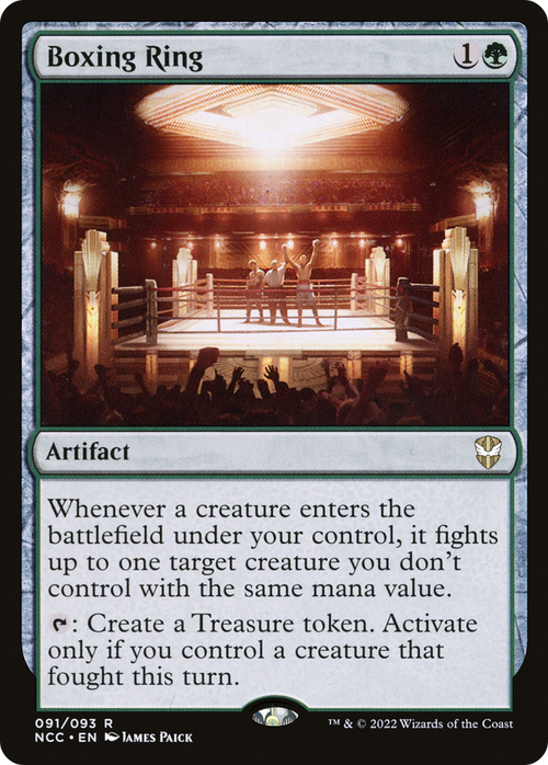 Boxing Ring (NCC-091) - New Capenna Commander Foil