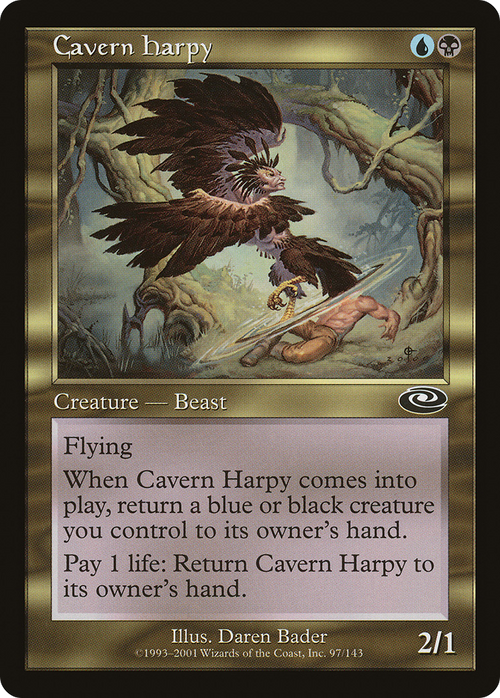 Cavern Harpy (PLS-097) - Planeshift Foil