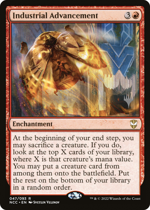 Industrial Advancement (PPSNC-047) - New Capenna Commander Promos Foil