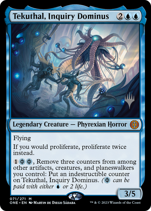 Tekuthal, Inquiry Dominus (PPONE-071) - Phyrexia: All Will Be One Promos