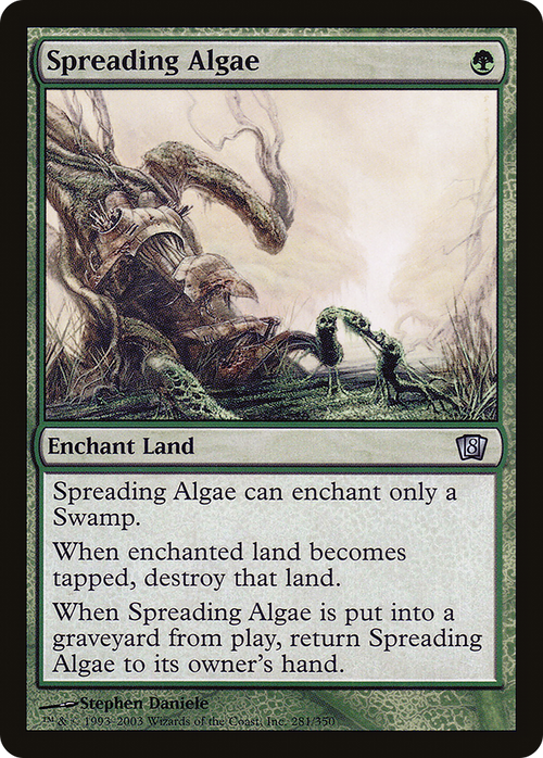 Spreading Algae (8ED-281) - 8th Edition Foil