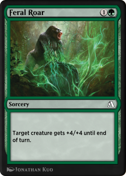 Feral Roar (OANA-046) - Arena New Player Experience Cards