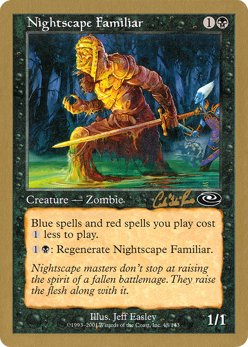 Nightscape Familiar - 2002 Carlos Romao (PLS) (WCD-) - World Championship Decks 2002