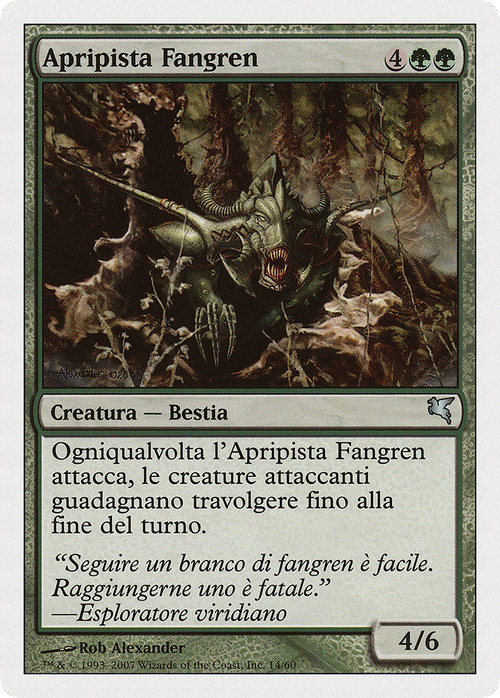 Fangren Pathcutter (Italian) - "Apripista Fangren" (K14) (PSAL-K14) - Salvat 2005