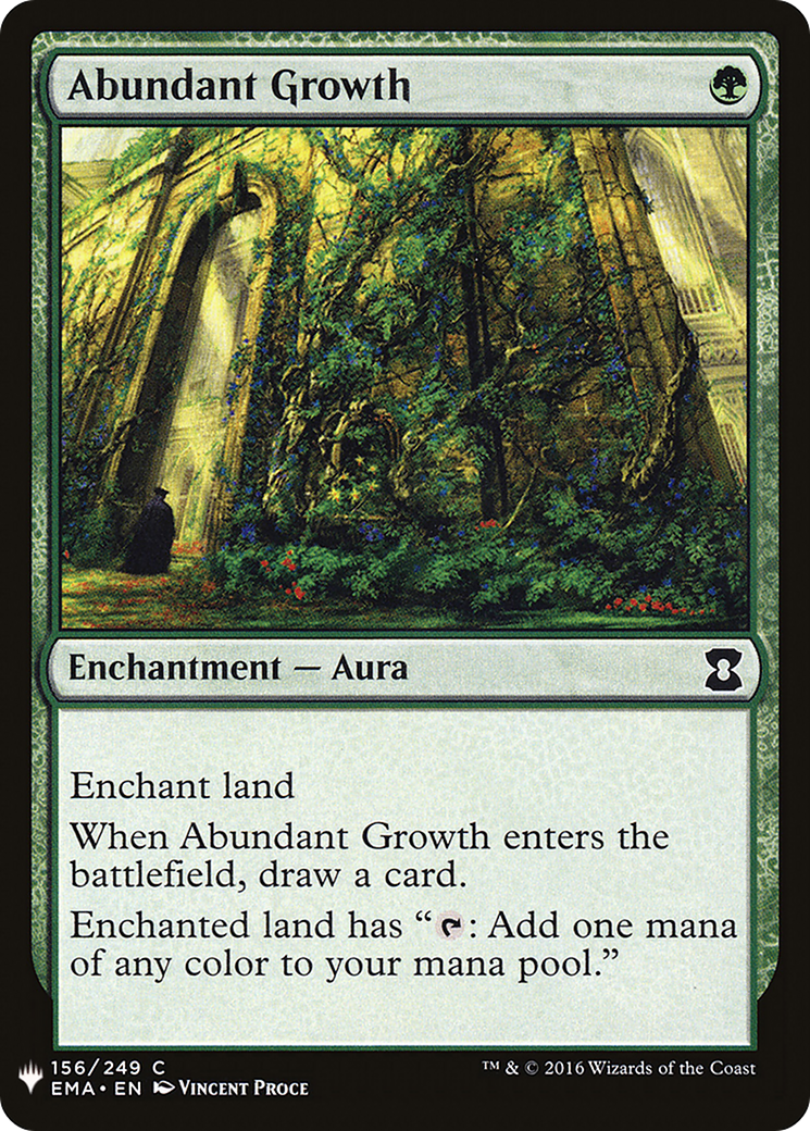 Abundant Growth (LIST-EMA-156) - The List