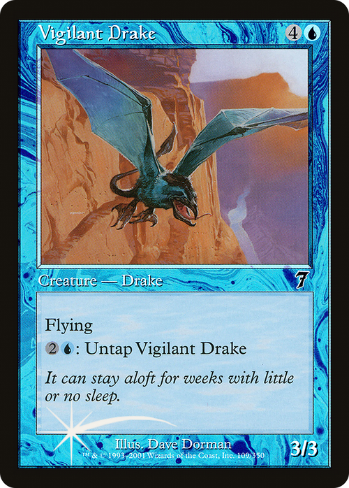 Vigilant Drake (7ED-109) - 7th Edition
