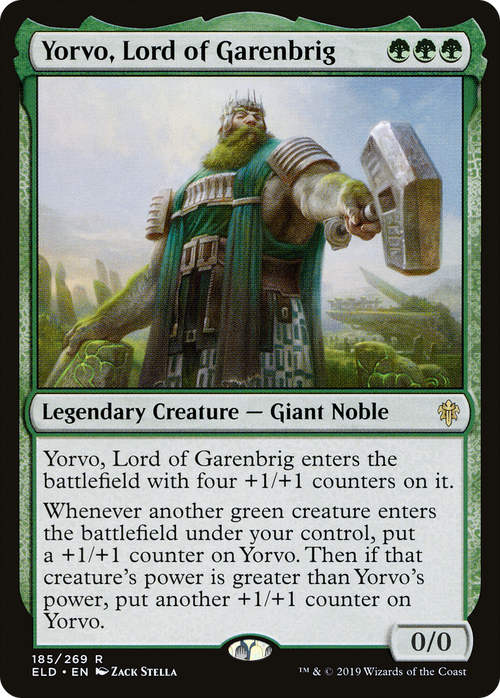 Yorvo, Lord of Garenbrig (ELD-185) - Throne of Eldraine Foil