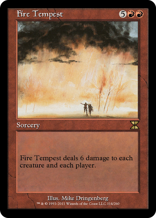 Fire Tempest (ME4-114) - Masters Edition IV Foil