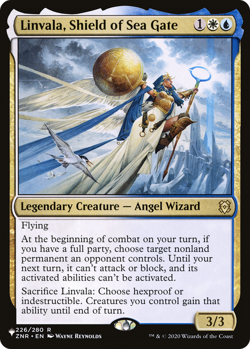 Linvala, Shield of Sea Gate (LIST-226/280) - The List