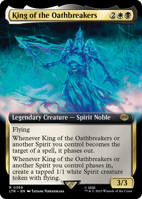 King of the Oathbreakers (Extended Art) (LTR-369) - The Lord of the Rings: Tales of Middle-earth: (Extended Art)