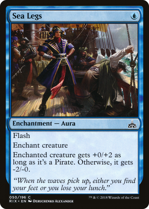 Sea Legs (RIX-050) - Rivals of Ixalan Foil
