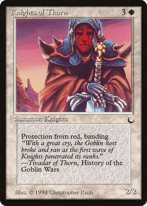 Knights of Thorn (DRK-) - The Dark