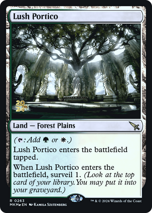 Lush Portico (PRE-263) - Murders at Karlov Manor Promos Foil