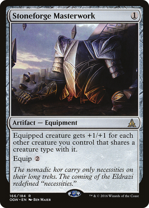 Stoneforge Masterwork (OGW-166) - Oath of the Gatewatch