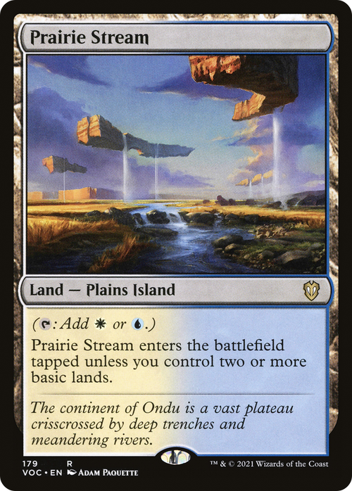 Prairie Stream (VOC-179) - Crimson Vow Commander