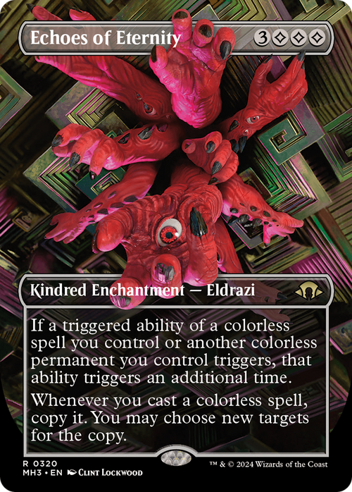 Echoes of Eternity (Borderless) (MH3-320) - Modern Horizons 3 Foil