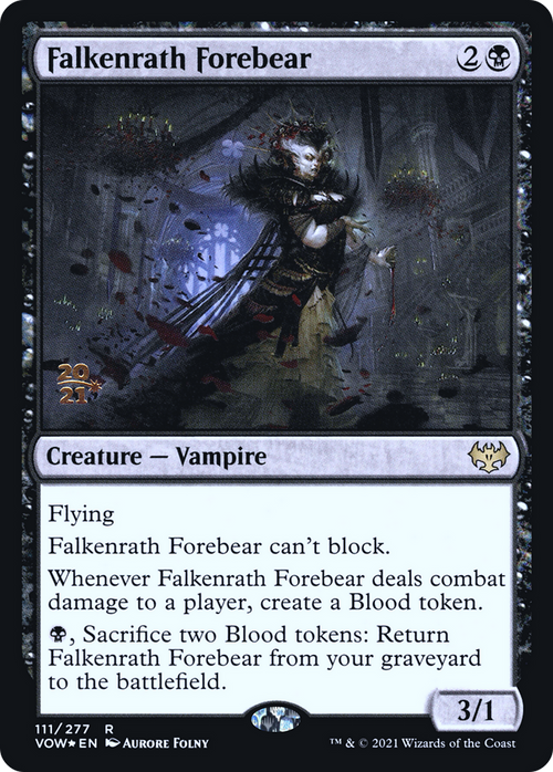 Falkenrath Forebear (PRE-111) - Innistrad: Crimson Vow Promos Foil