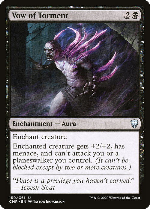 Vow of Torment (CMR-159) - Commander Legends