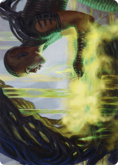 Necrogen Communion // Necrogen Communion (AONE-021) - Phyrexia: All Will Be One Art Series (Borderless)