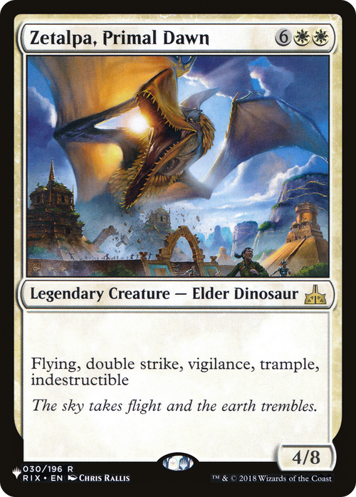 Zetalpa, Primal Dawn (LIST-RIX-30) - The List