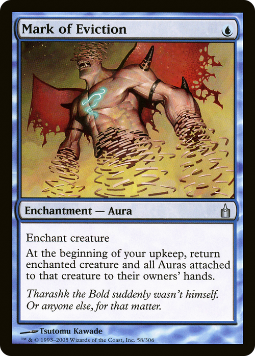 Mark of Eviction (RAV-058) - Ravnica: City of Guilds