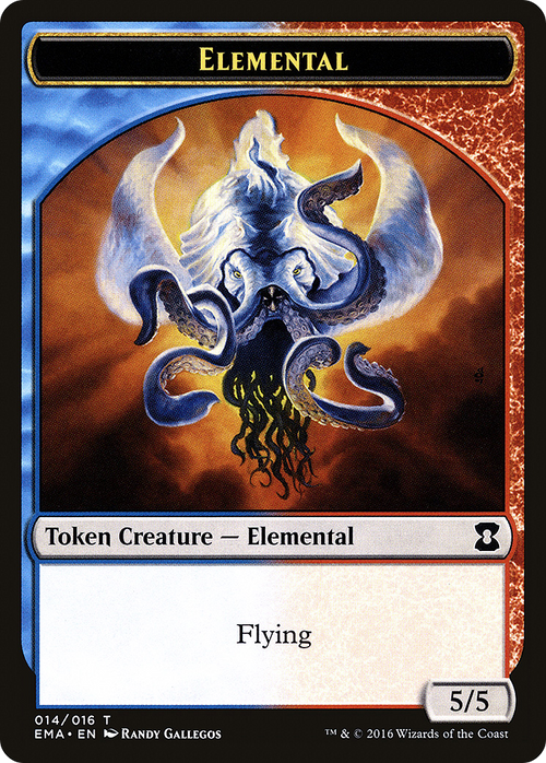 Elemental Token (Multicolor) (EMA-014) - Eternal Masters Tokens