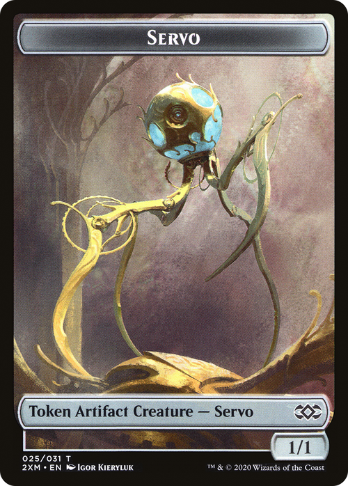 Servo (T2XM-025) - Double Masters Tokens Foil