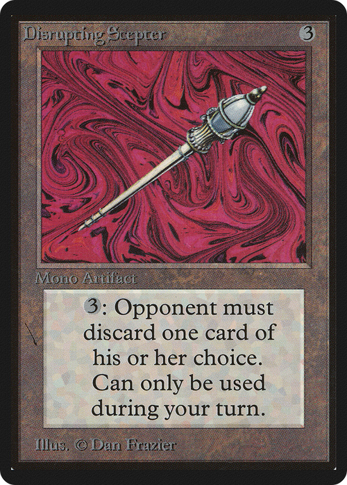 Disrupting Scepter (LEB-) - Limited Edition Beta