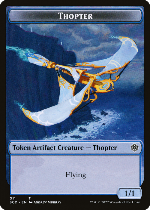 Thopter (TSCD-011) - Starter Commander Deck Tokens Foil