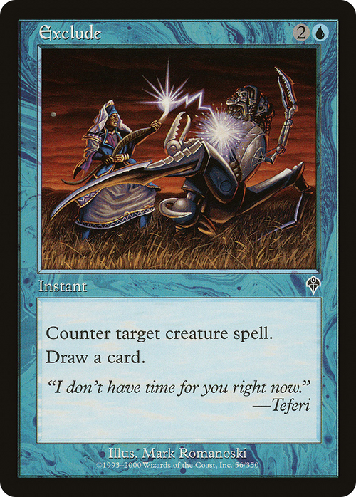 Exclude (INV-056) - Invasion Foil