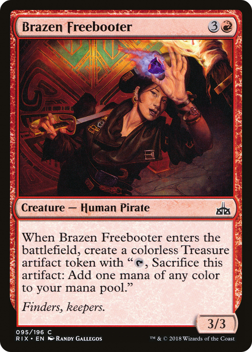 Brazen Freebooter (RIX-095) - Rivals of Ixalan