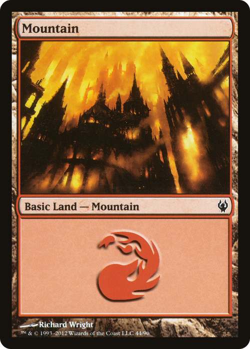 Mountain (44) (DDJ-044) - Duel Decks: Izzet vs. Golgari