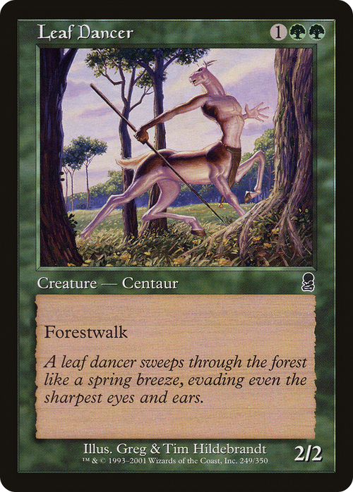 Leaf Dancer (ODY-249) - Odyssey Foil
