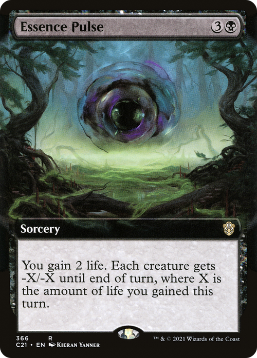 Essence Pulse (Extended Art) (C21-366) - Commander 2021: (Extended Art)