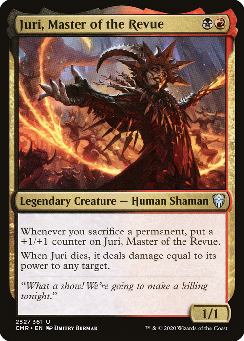Juri, Master of the Revue (CMR-282) - Commander Legends Foil