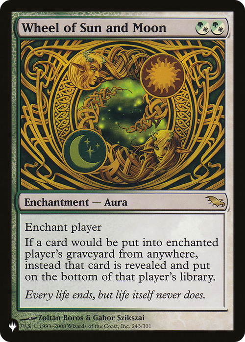 Wheel of Sun and Moon (LIST-SHM-243) - The List