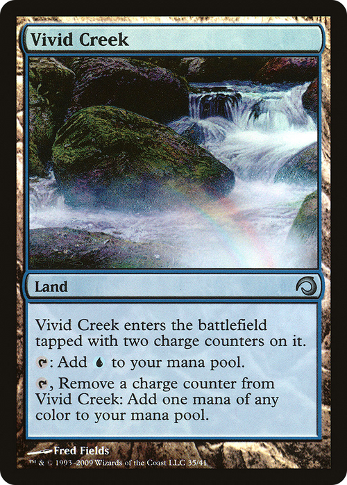Vivid Creek (PDS-035) - Premium Deck Series: Slivers Foil