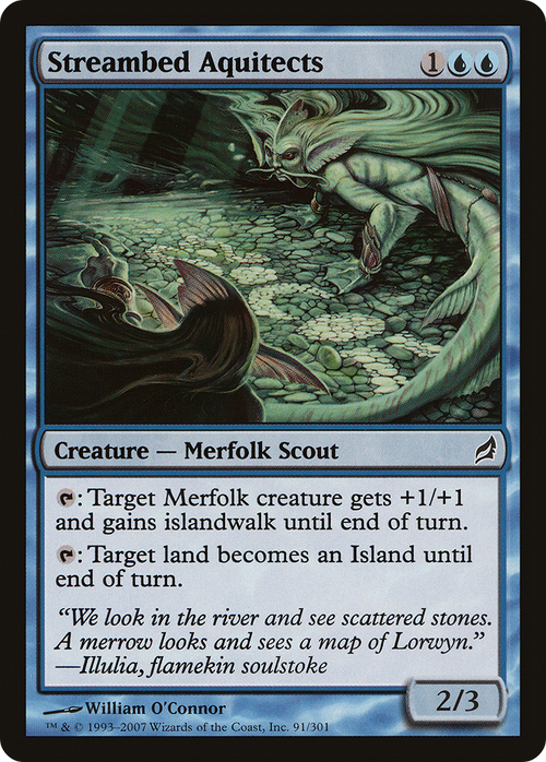 Streambed Aquitects (LRW-091) - Lorwyn