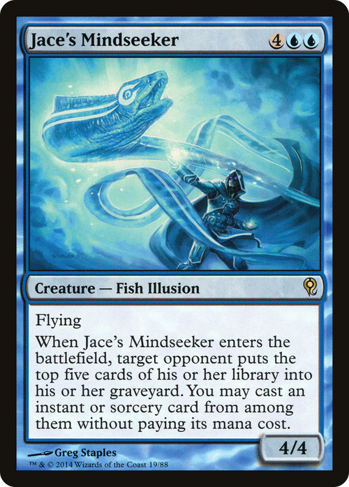 Jace's Mindseeker (DDM-019) - Duel Decks: Jace vs. Vraska