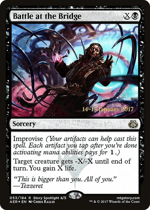 Battle at the Bridge (PRE-53S) - Aether Revolt Promos Foil