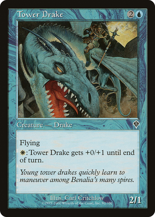 Tower Drake (INV-082) - Invasion Foil