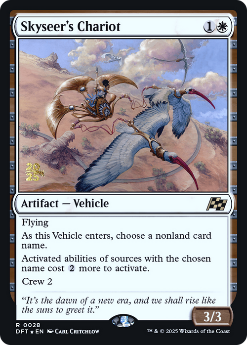 Skyseer's Chariot (PRE-28S) - Prerelease Cards Foil